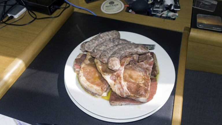 BBQ Meats marinating