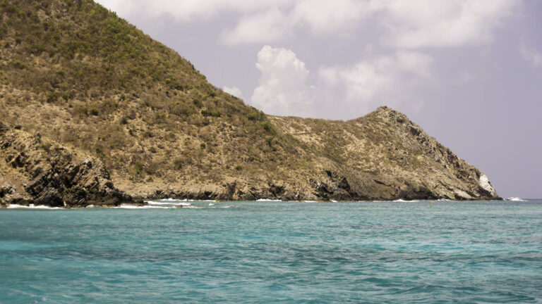 Anse Marcel shoreline