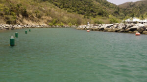 Anse Marcel entrance channel