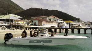 Powerboats at Grand Case
