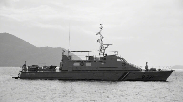 Violette customs ship