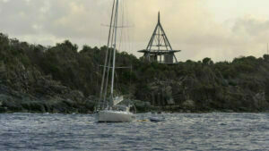 I'd heard that this property with disused A-Frame and master house belongs or belonged to the Kennedy family