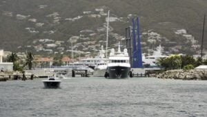 I left Sint Maarten on the 10:30 bridge heading to St. Barths