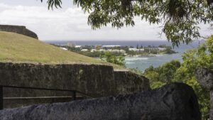 Fort Fleur d'epee entrance cannon
