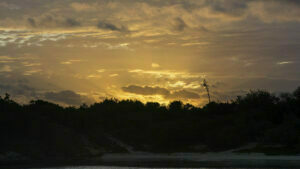 Sunrise over Green Island