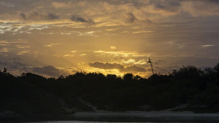 Sunrise over Green Island