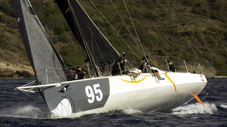 The paint job on this Pogo 40S2, Talanta, certainly makes it look aggressive