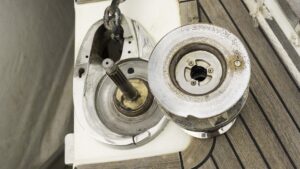 Rust removal from Windlass