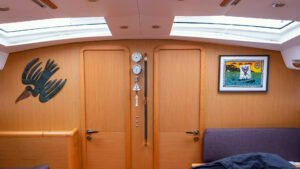 Pelican and Gli-Gli aboard