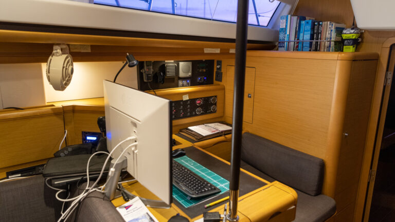 Navigation Station aboard