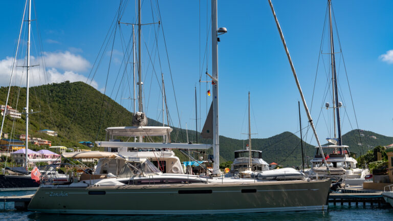 Zanshin at the Lighthouse Marina docks