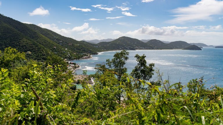 North shore of Tortola