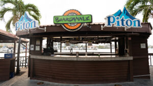 Boardwalk Pub in Rodney Bay Marina
