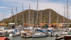 G and H docks at Rodney Bay