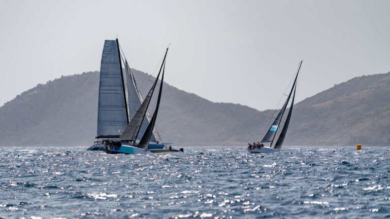 Racers coming in to finish