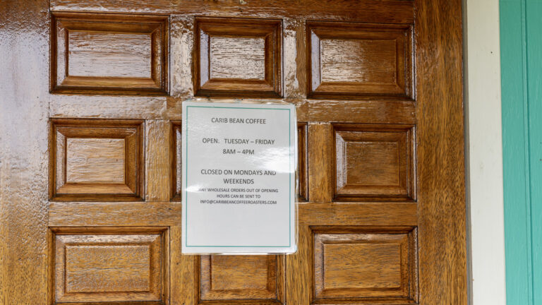 Carib Bean Coffee Roasters - Closed on Mondays