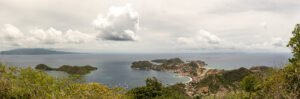 Panoramic view from Le Chameau