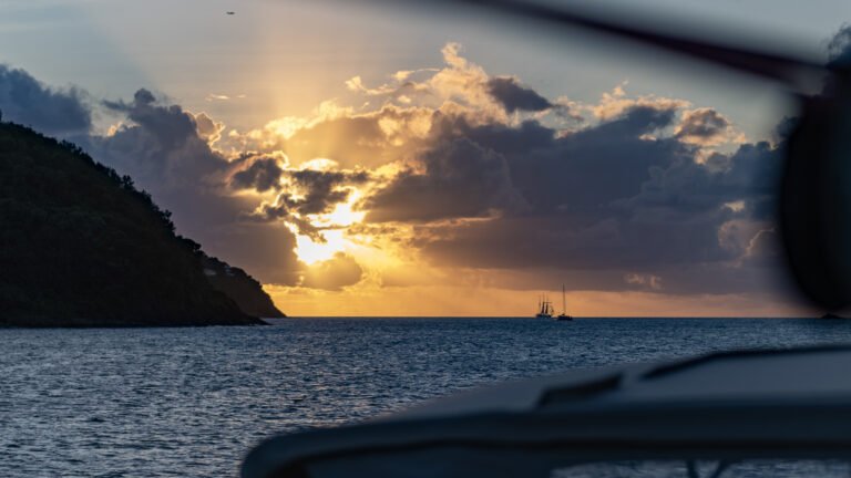 Sunset from Zanshin at Rodney Bay