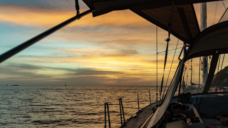 Sunset at Pigeon Island