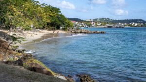 Beach at Pigeon Island