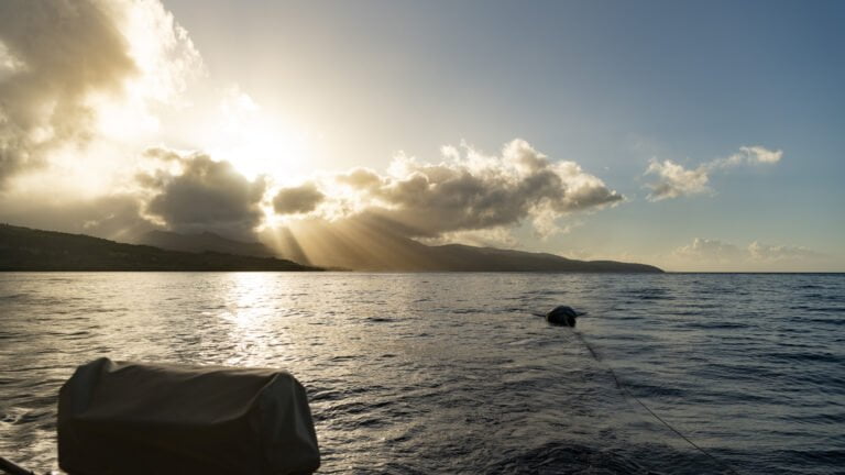 Sunrise St. Pierre departure