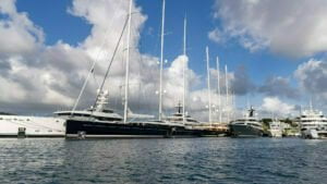 Incredible sailing megayachts in Antigua and Barbuda