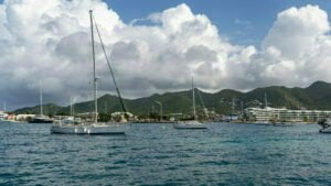 Simpson Bay anchorage