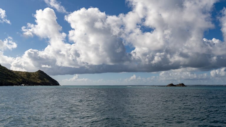 Anse Marcel reef and rocks