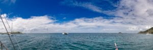 Windy Grand Case panorama