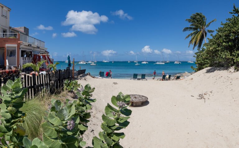 Grand Case shoreline