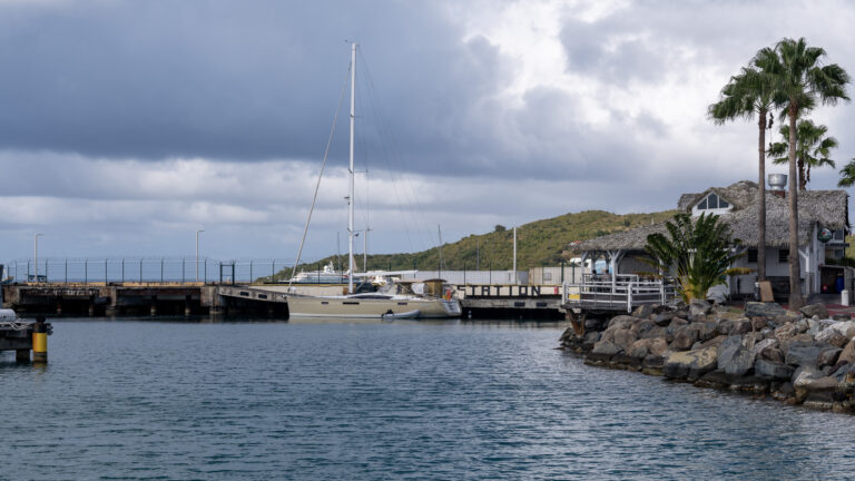 Zanshin at the fuel dock