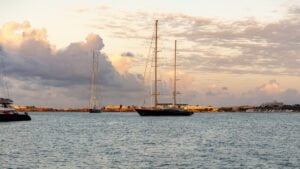 Sunrise in Simpson Bay