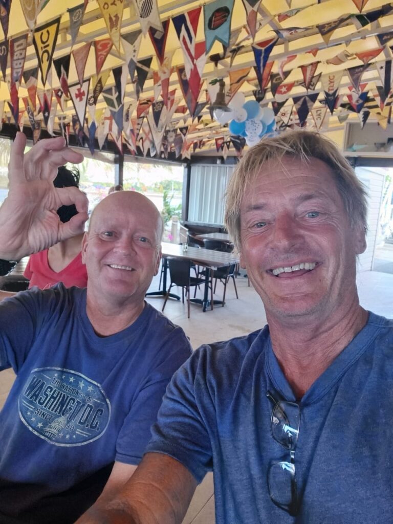 Mark and Arnd at the SMYC