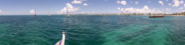 Panorama in Simpson Bay