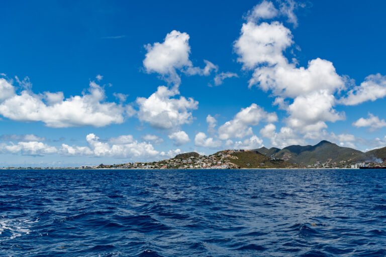 Sint Maarten shoreline