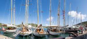 Classic Yachts in English Harbour