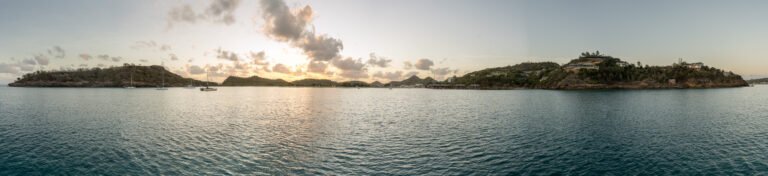 Deep Bay sunrise panorama