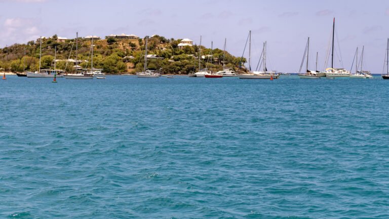 Pigeon Beach anchorage