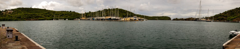 English Harbour is empty