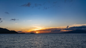 Iles des Saintes sunset