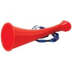 Manual air horn for drama in the morning