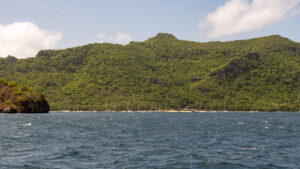 Destination Grenada - anchorage at Union Island