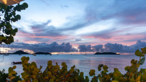 Sunset at the Paradise Beach Club