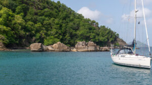 Rocks in Anse la Roche