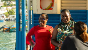 Osprey Ferry ticket sales with a smile