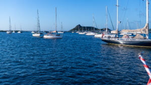 Looking towards the causeway