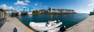 Sint Maarten bridge panorama