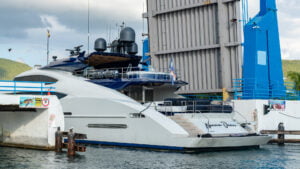 Norma Jean entering the lagoon