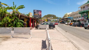 Airport Road in Sint Maarten
