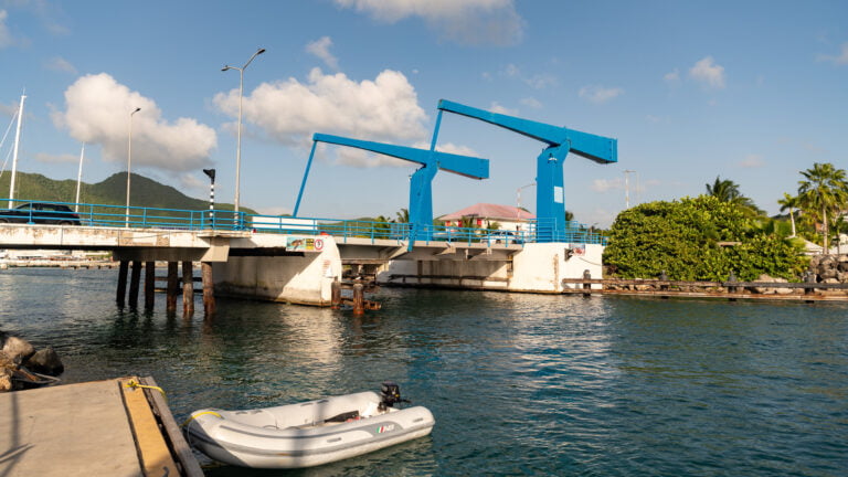 Waiting for the bridge to open